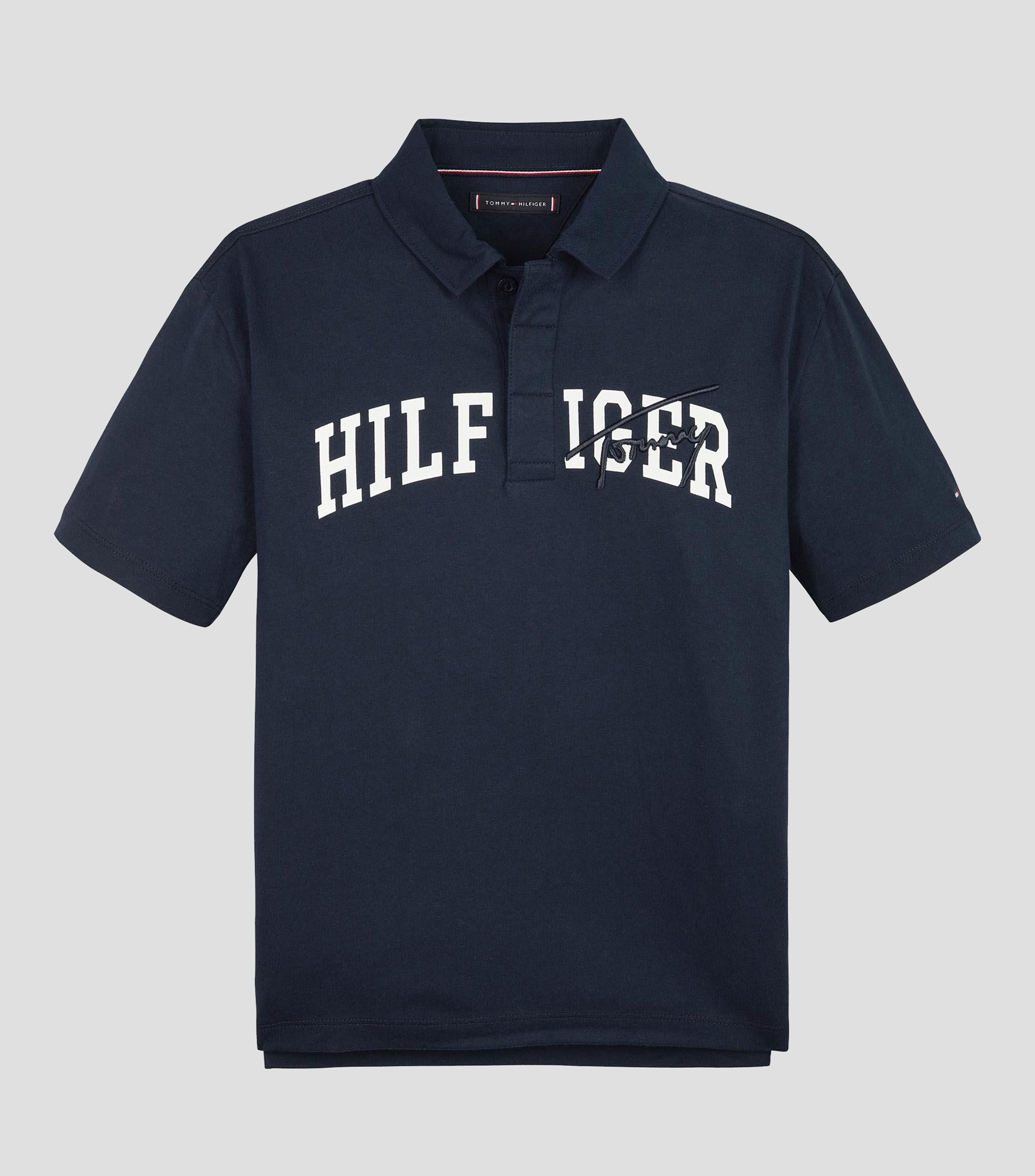 Playera tipo polo de manga corta Niño